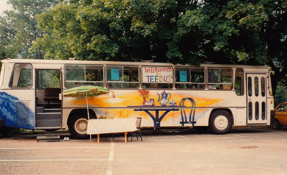 Einsatz mit dem Missionsbus in Vöcklabrück (1990)